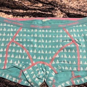 Helly Hansen Teal and Pink Sailboat Boxer Briefs